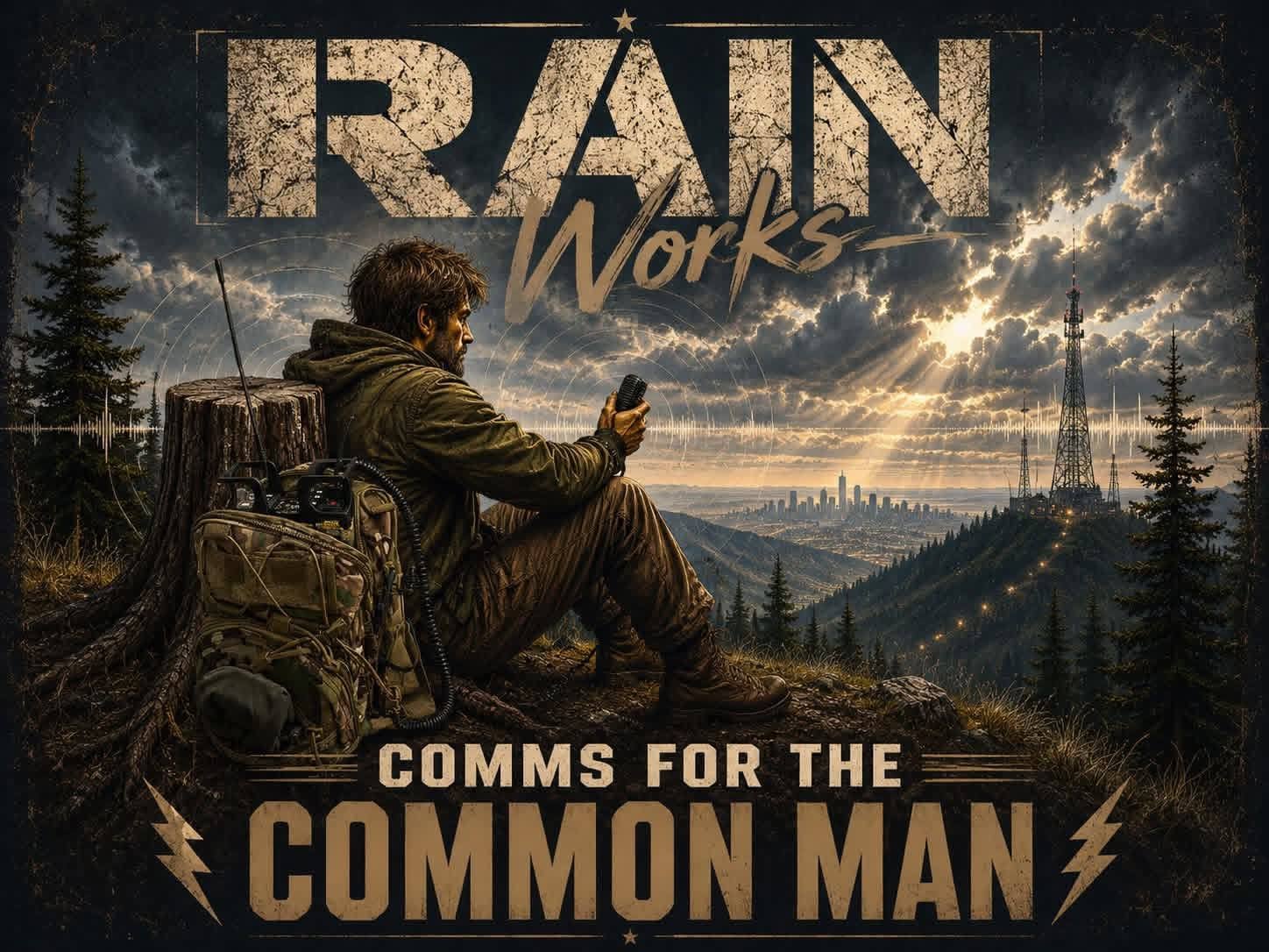Radio Operator Beginners Rainworks | Manpacks & radio accessories